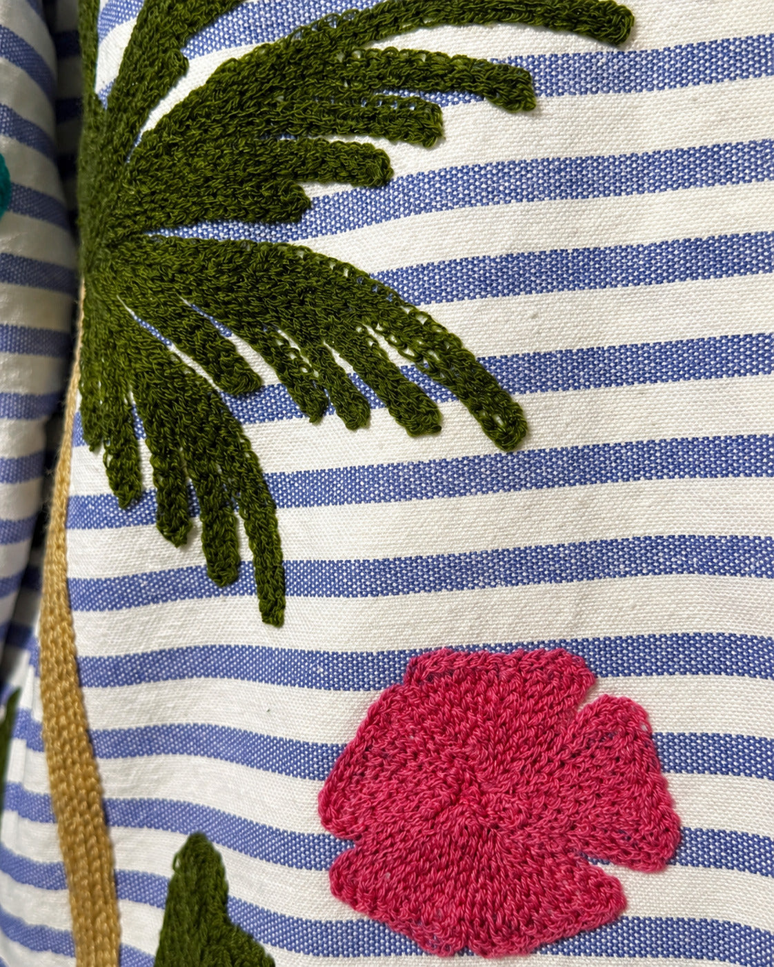 Blazer Canvas Bordado · Riviera Azul