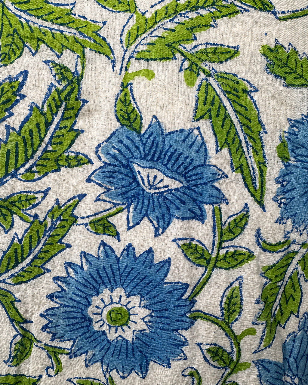 Kaftán Medio Estampado · Jardín Celeste