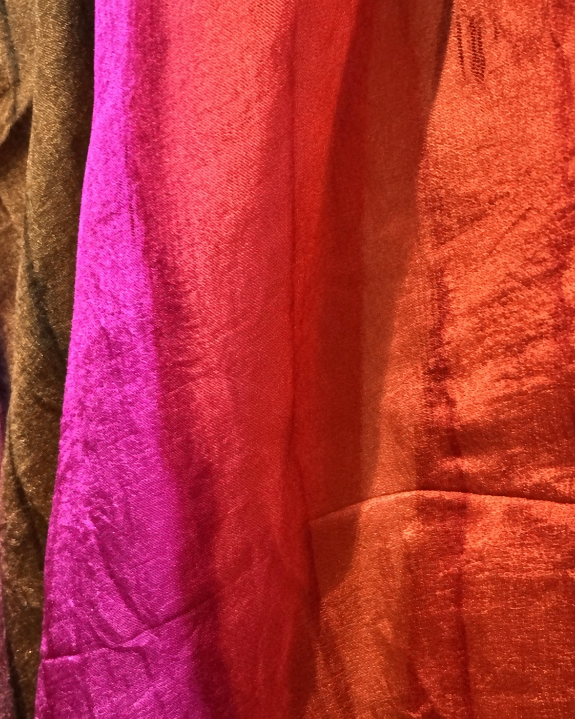 Mascada Degradada · Fucsia, Naranja y Café