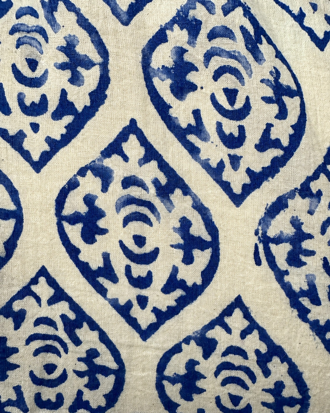 Kaftán Medio Estampado · Azul Jaipur