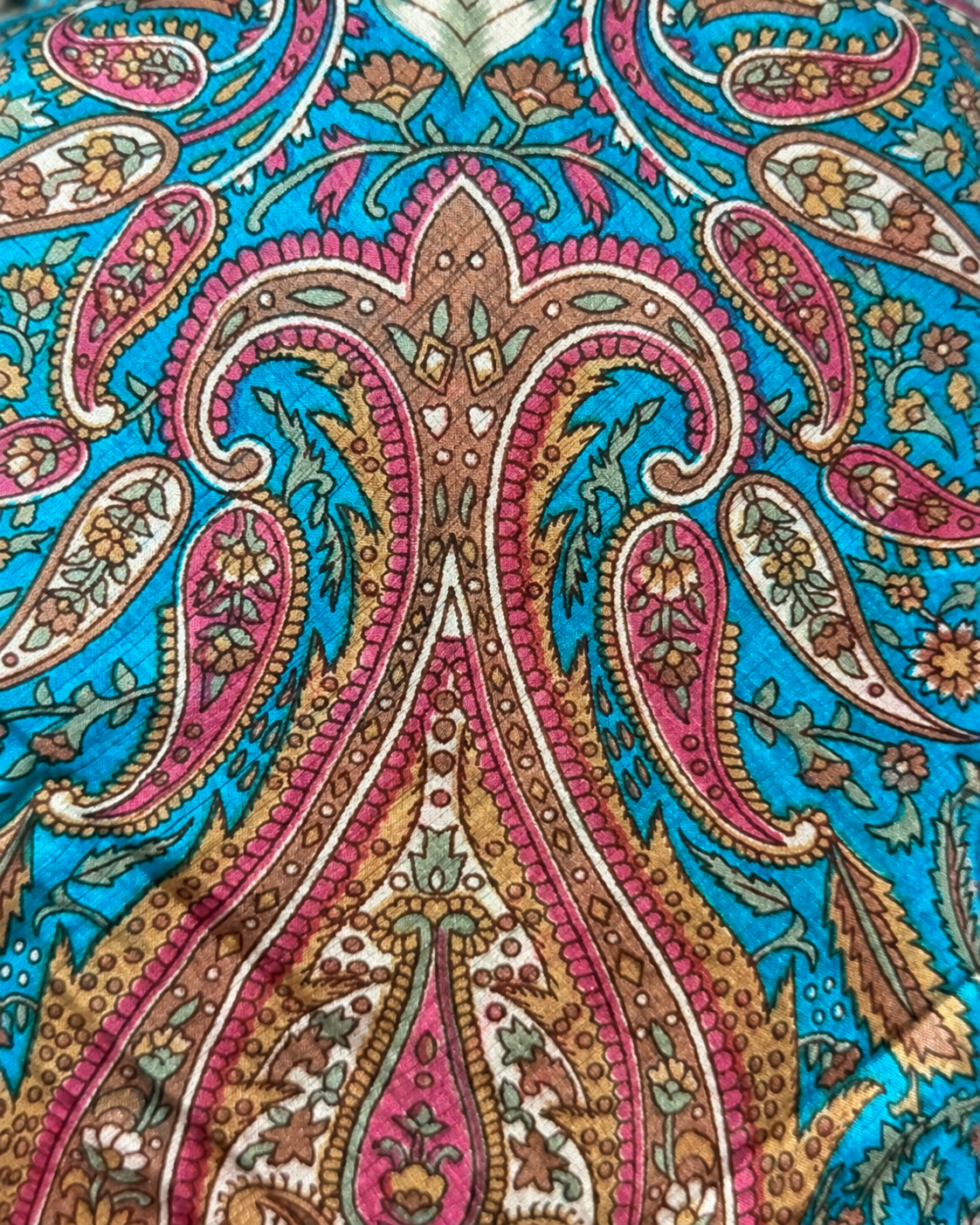 Mascada Paisley · Turquesa