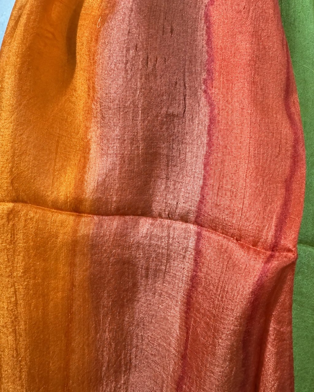 Mascada Degradada · Naranja, Coral y Verde