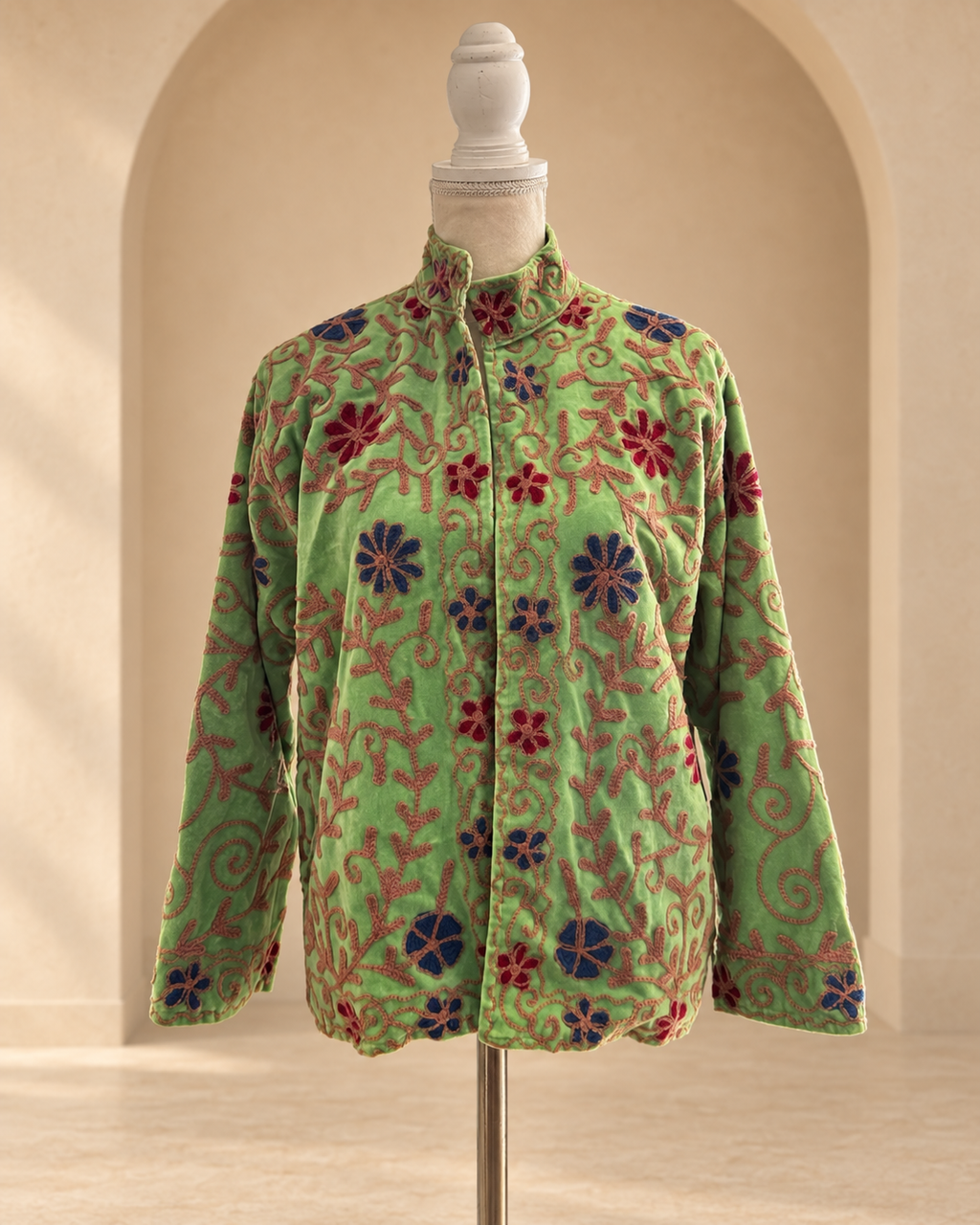 Blazer Suzani Velvet · Verde