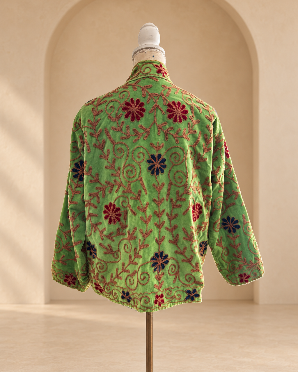 Blazer Suzani Velvet · Verde