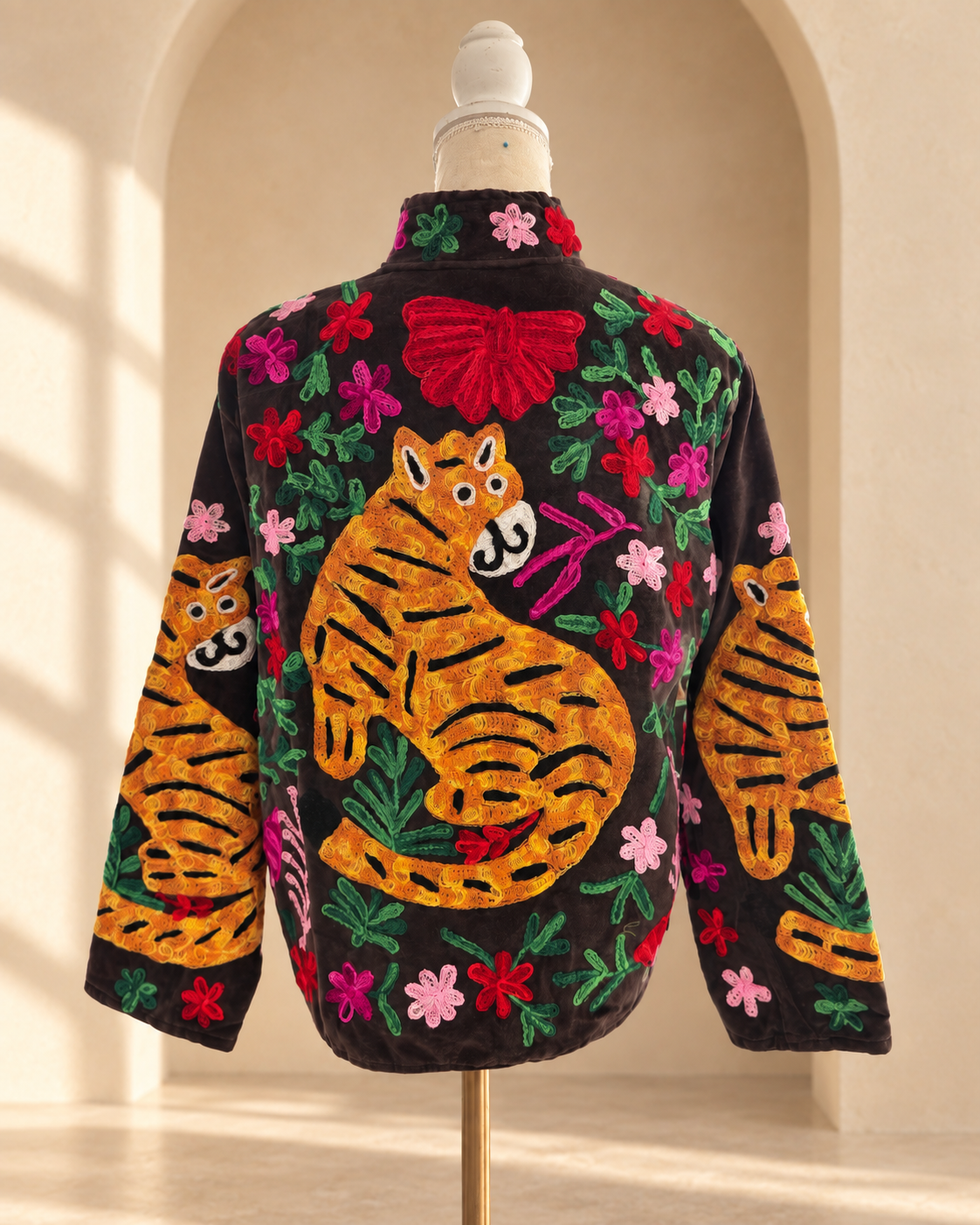 Blazer Suzani Velvet · Tigres Chocolate