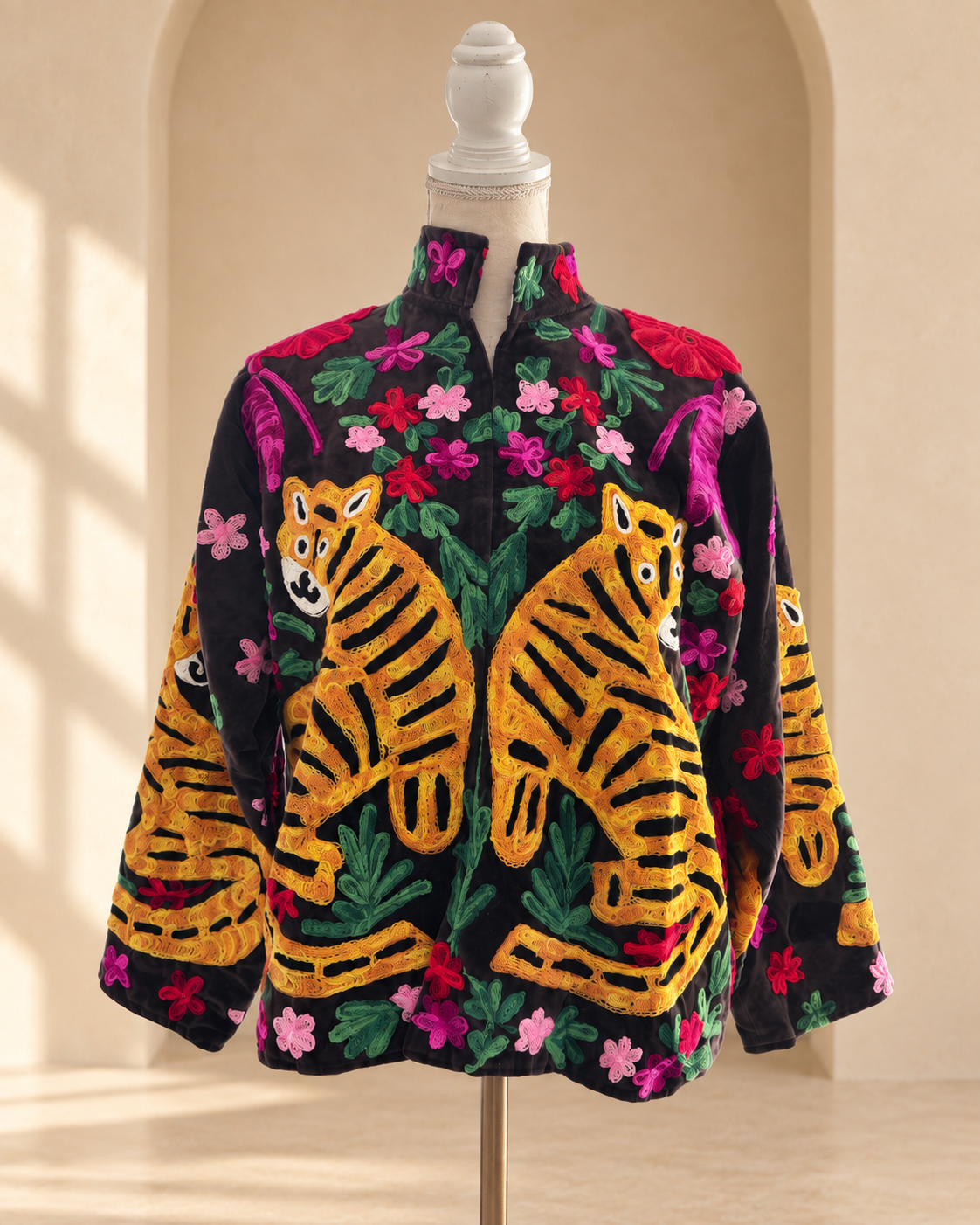 Blazer Suzani Velvet · Tigres Chocolate