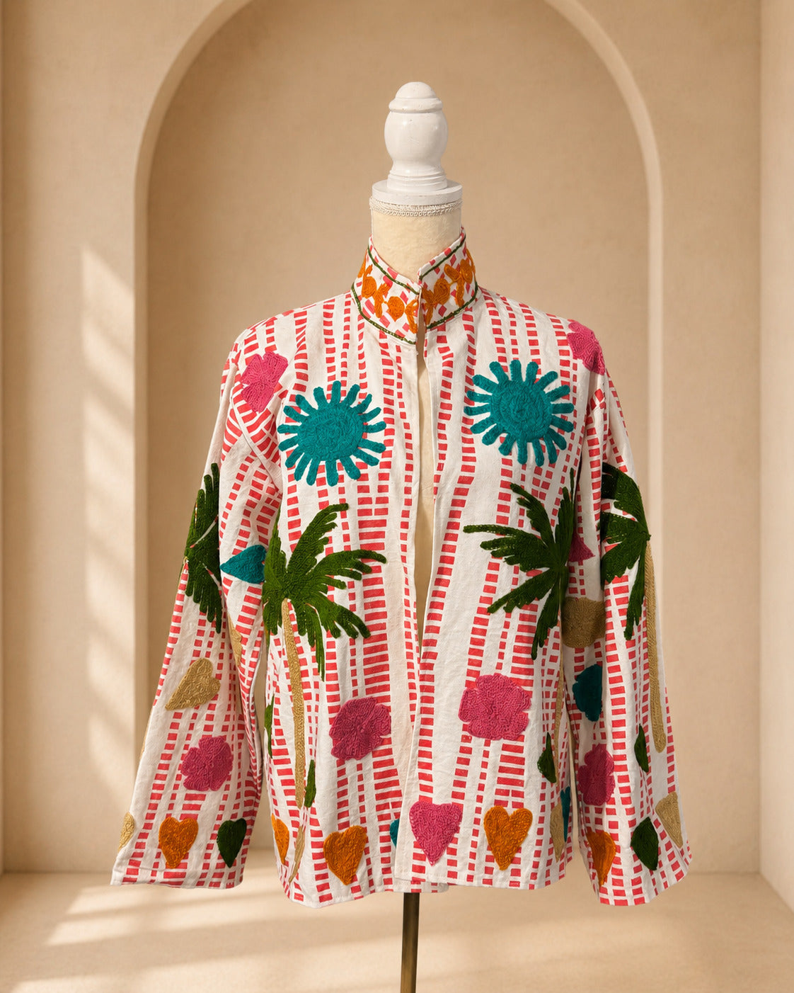 Blazer Canvas Bordado · Costa Coral